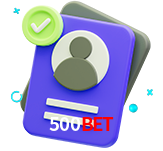 Tornar-se um membro do 500Bet é muito simples